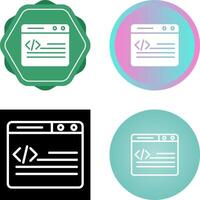 Web Development Vector Icon