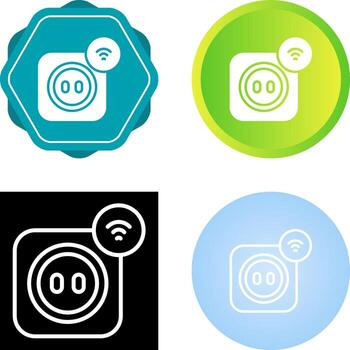 Smart Plug Vector Icon