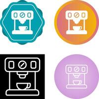 Coffee Maker with Wi-Fi Vector Icon