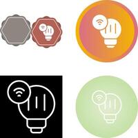 Smart Bulb Vector Icon