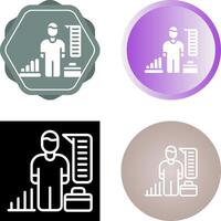 HR Analytics Vector Icon