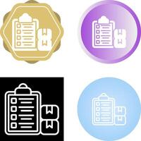 Inventory Management Vector Icon