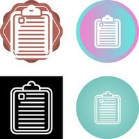 Clipboard Vector Icon