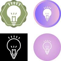 Light Bulb Vector Icon