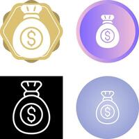 Money Bag Vector Icon