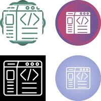 Web Design Vector Icon