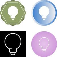 Lightbulb Vector Icon