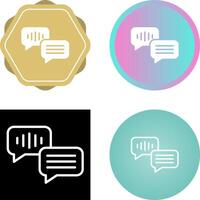 Chat Bubble Vector Icon