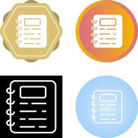 Address Book Vector Icon