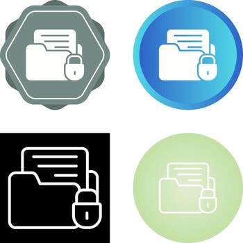 Data Encryption Vector Icon