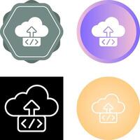 Cloud Deployment Vector Icon