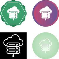 Cloud Storage Vector Icon