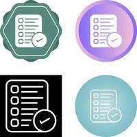 Service Level Agreement Vector Icon