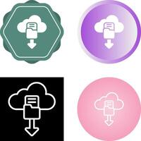 Cloud Security Auditing Vector Icon