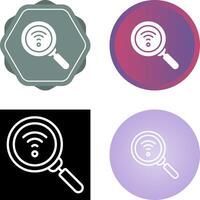 Network Discovery Vector Icon