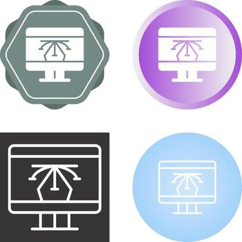 icono de vector de diseño vectorial