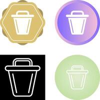 Trash Vector Icon