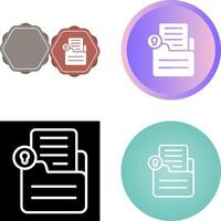 Document Lock Vector Icon