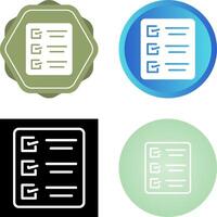 Task list Vector Icon