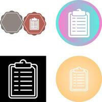 Clipboard with documents Vector Icon