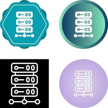 icono de vector de base de datos