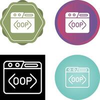 OOP Vector Icon