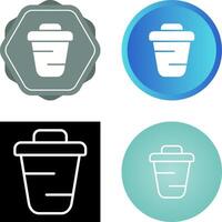 Recycle Bin Vector Icon