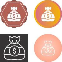 Money Bag Vector Icon