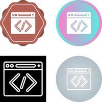 Coding Vector Icon