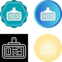 Id Card Vector Icon