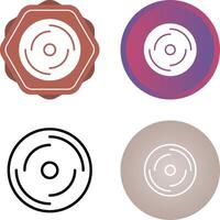 Disk Vector Icon