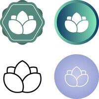 Lotus flower Vector Icon