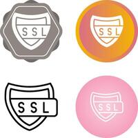 SSL Certificate Vector Icon