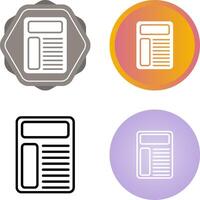 Document Vector Icon