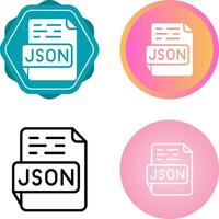 JSON Vector Icon