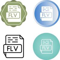 FLV Vector Icon