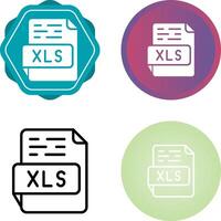 XLS Vector Icon