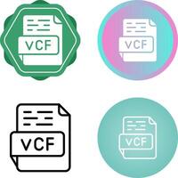 VCF Vector Icon