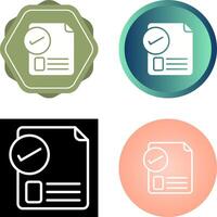 Document Vector Icon