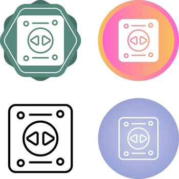 icono de vector de enchufe