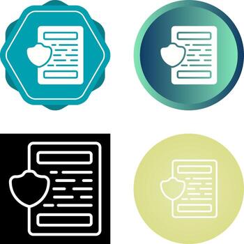 Document Vector Icon