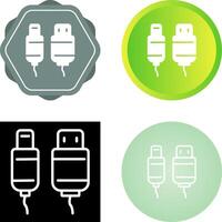 Usb Cable Vector Icon