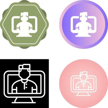 Computer Vector Icon