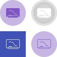 Interactive Whiteboard Vector Icon