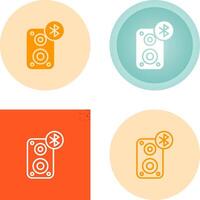 Portable Bluetooth Speaker Vector Icon