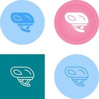 Smart Bike Helmet Vector Icon