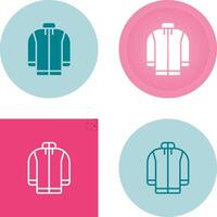 Fleece jacket Vector Icon