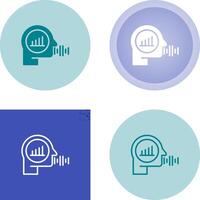 Voice Analytics Vector Icon