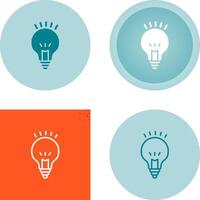 Light Bulb Vector Icon