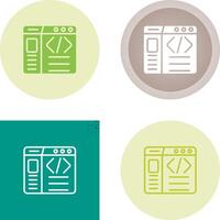 Web Design Vector Icon